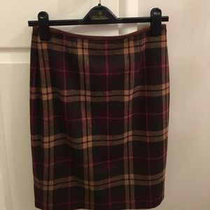 Brooks Brothers Fall Plaid Skirt